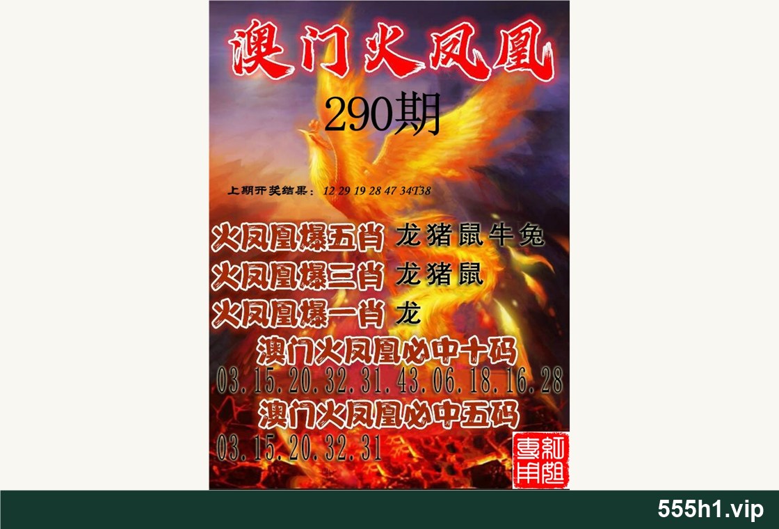 彩色图纸 · 火凤凰配图，标注 555h1.vip